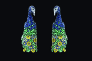 Twin Peacock Earrings 3