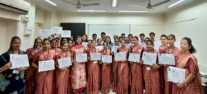 Staff of WHP Jewellers with their certificates from GSI after the workshop