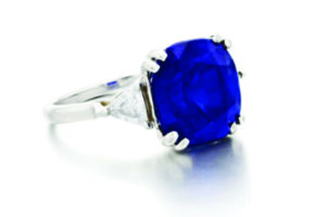 10.68 carat Kashmir sapphire Sothebys