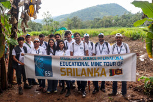 GSIs CSP team at Rakwana Gem Deposit Sri Lanka