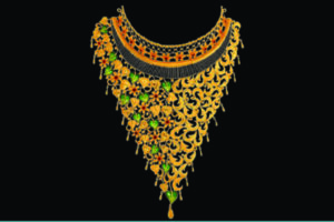 Imperial Ornate Gold Necklace