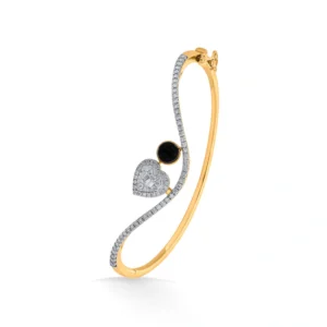 Zen Diamond Kismet Midnight Heartbeat Bracelet