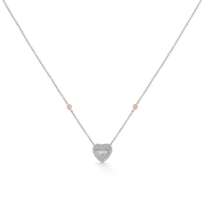 Zen Diamond Regal Radiance Heart Pendant