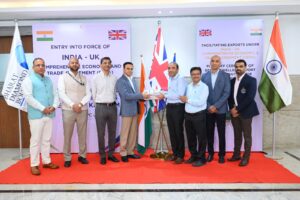 First Gem Jewellery Export under India UK FTA Shree Ram Krishna Exports Mumbai