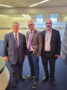 L R Mr. Gaetano Cavalieri Mr. Mehul Shah Mr. Saket Mehta
